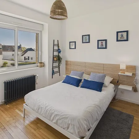 Maison Pour 8 Adultes Et 1 Enfant - Lesconil Дом отдыха *